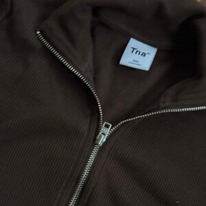 TNA Fitted Longsleeve Zip-Up Sweater (Legion Longsleeve)